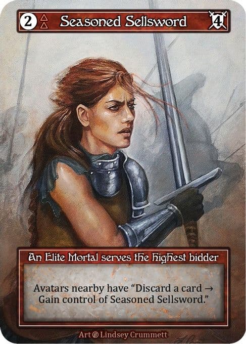 Seasoned Sellsword (Foil)