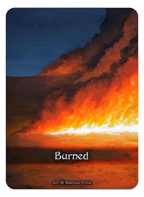 Burned/Engulfed (Box Topper)