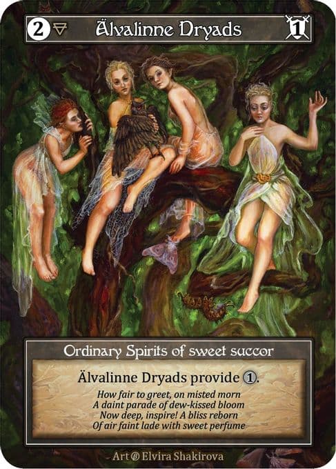 Alvalinne Dryads (Foil)