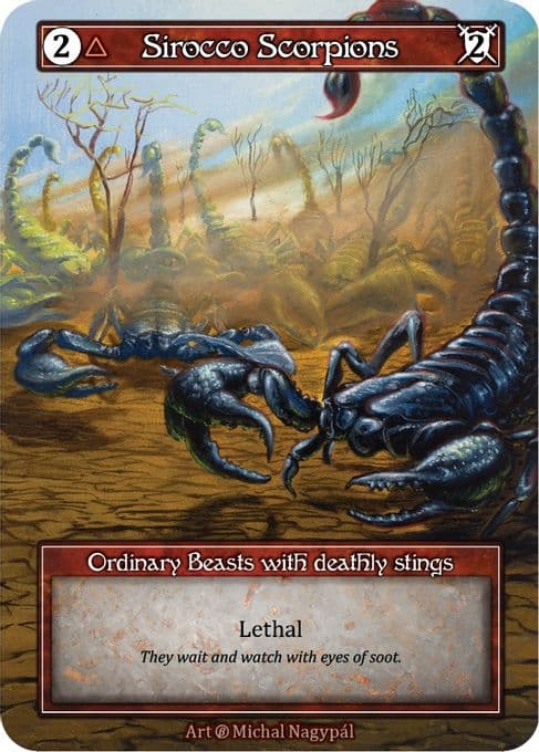 Sirocco Scorpions (Foil)
