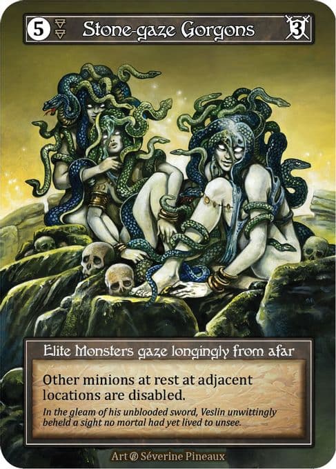 Stone-gaze Gorgons (Foil)