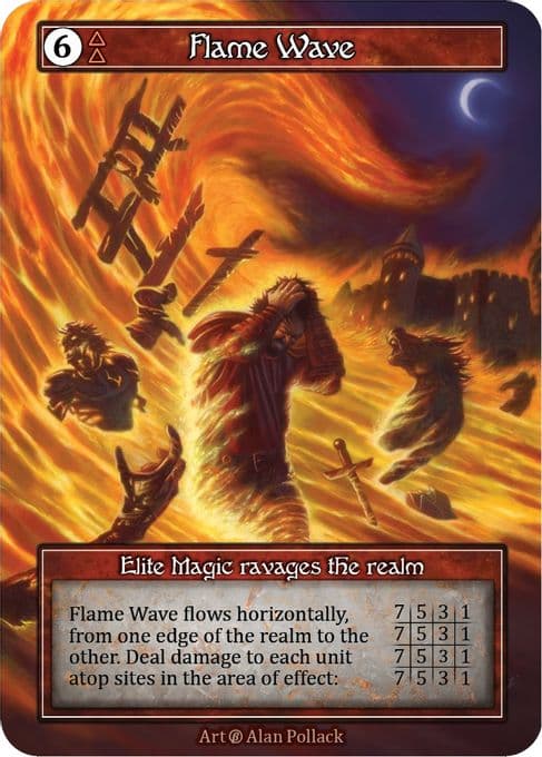 Flame Wave (Foil)