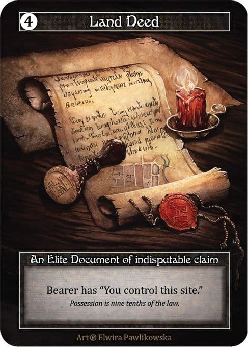 Land Deed (Foil)