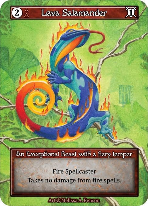 Lava Salamander (Foil)