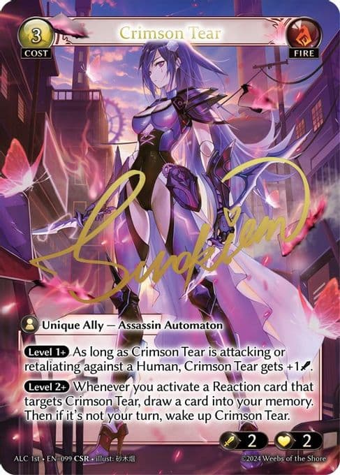 Crimson Tear (CSR) (ALC1E)