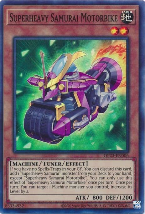 Superheavy Samurai Motorbike