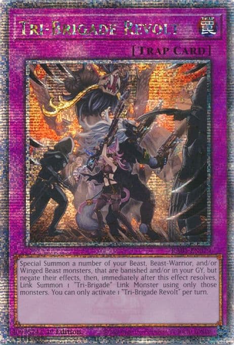 Tri-Brigade Revolt (Quarter Century Secret Rare)