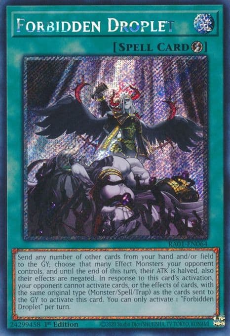 Forbidden Droplet (Platinum Secret Rare)