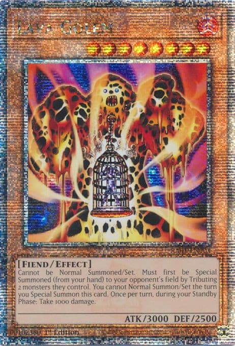 Lava Golem (Quarter Century Secret Rare)