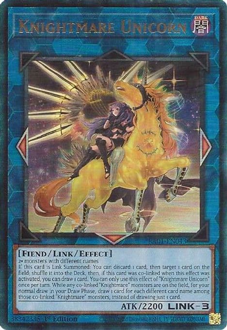 Knightmare Unicorn (Alternate Art) (PUR)