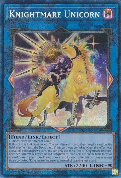 Knightmare Unicorn (Alternate Art) (PCR)