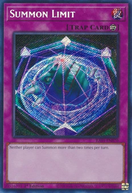 Summon Limit (Secret Rare)
