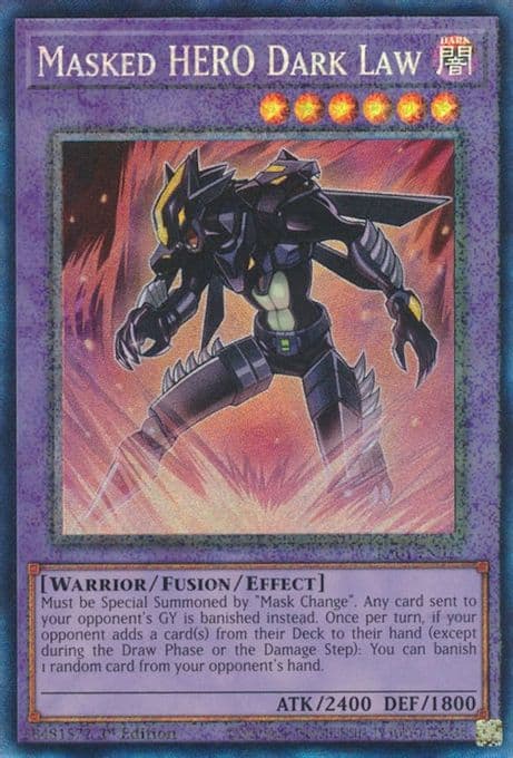Masked HERO Dark Law (PCR)