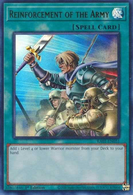 Reinforcement of the Army (UR)