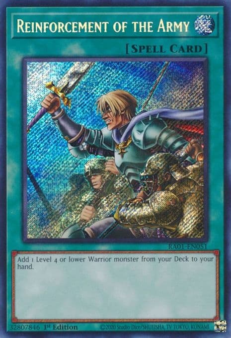 Reinforcement of the Army (Secret Rare)