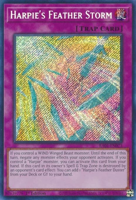 Harpie's Feather Storm (Secret Rare)