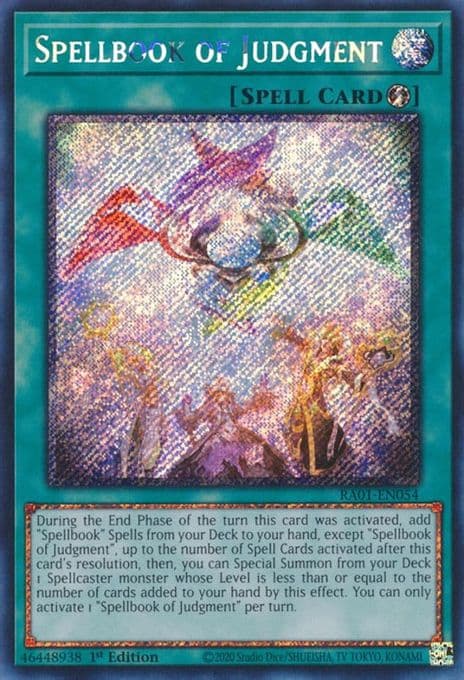 Spellbook of Judgment (Platinum Secret Rare)