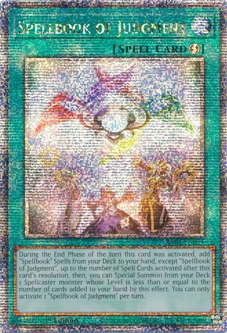 Spellbook of Judgment (Quarter Century Secret Rare)