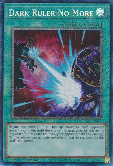 Dark Ruler No More (PCR)