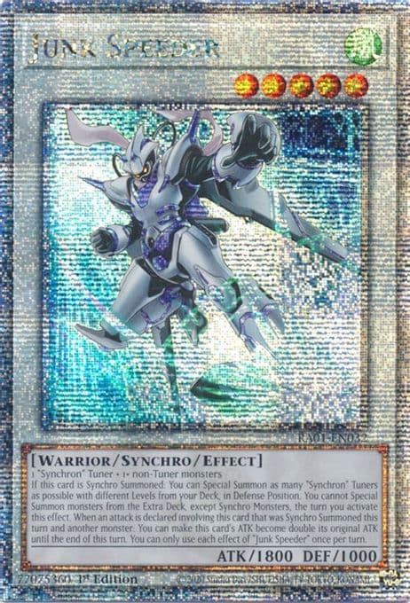 Junk Speeder (Quarter Century Secret Rare)