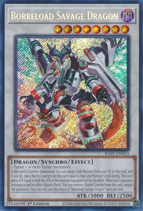 Borreload Savage Dragon (Secret Rare)