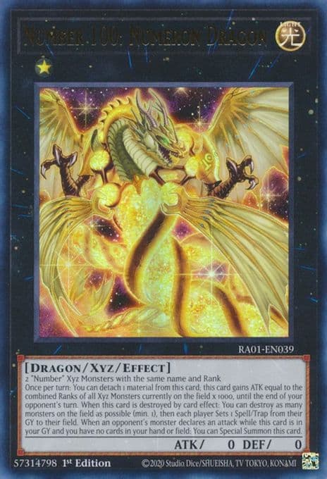Number 100: Numeron Dragon (UR)