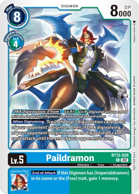 Paildramon (NYCC 2023 Demo Deck)