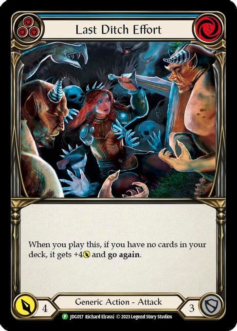 Last Ditch Effort - JDG017