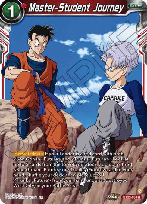 Master-Student Journey