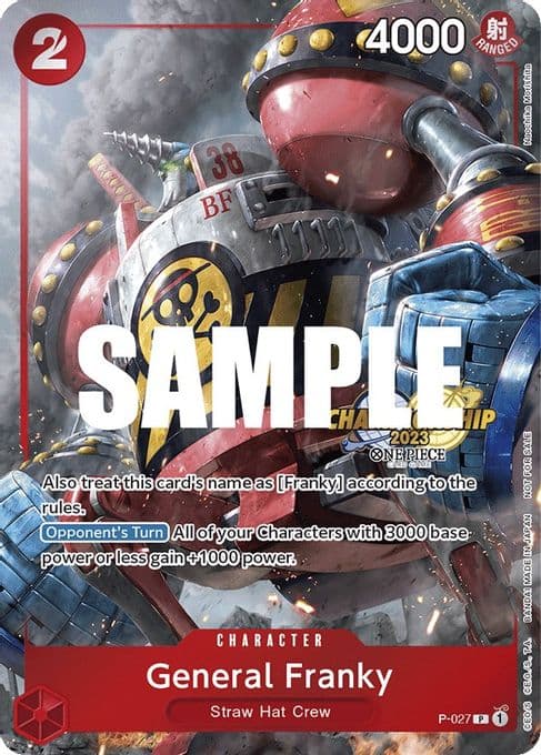 General Franky (CS 2023 Event Pack)