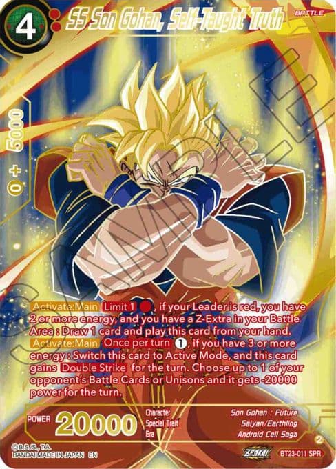 SS Son Gohan, Self-Taught Truth (SPR)