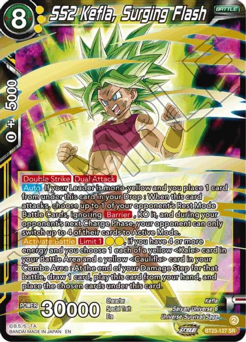 SS2 Kefla, Surging Flash