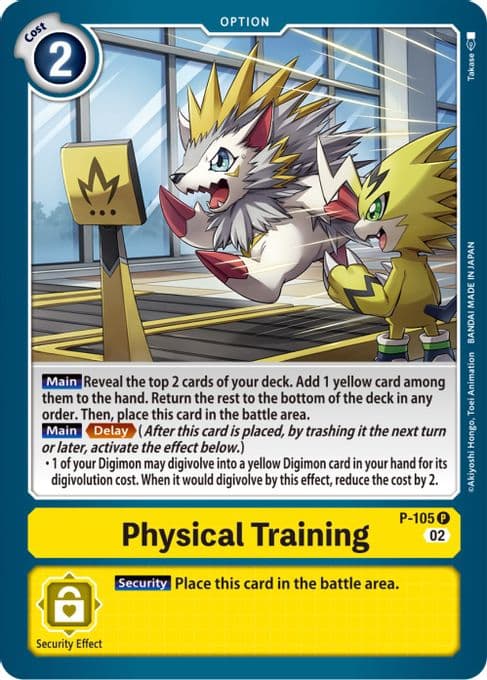 Physical Training (Blast Ace Box Topper)