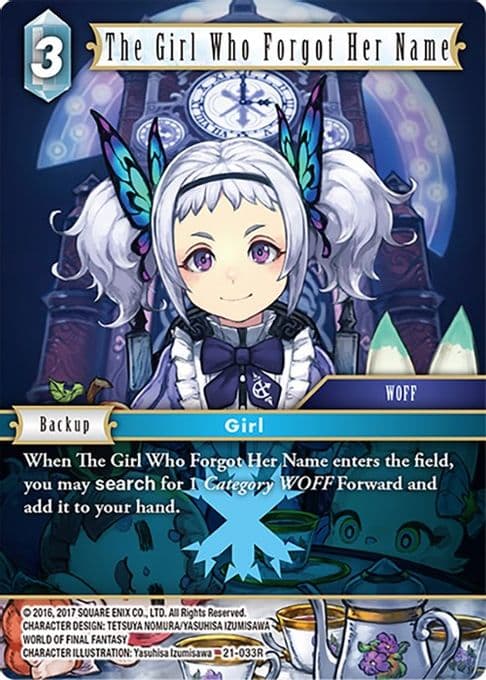 The Girl Who Forgot Her Name