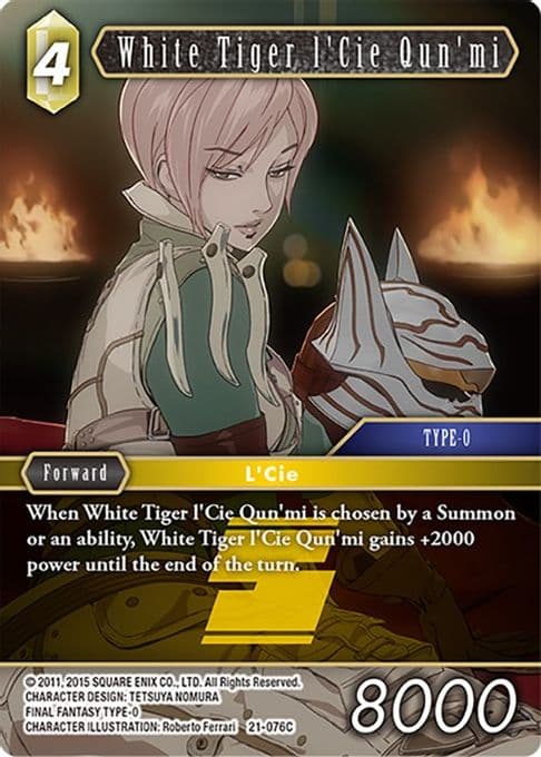 White Tiger l'Cie Qun'mi