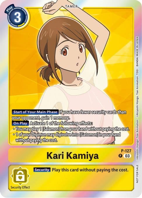 Kari Kamiya - P-127 (Tamer Party Pack -The Beginning- Ver. 2.0)