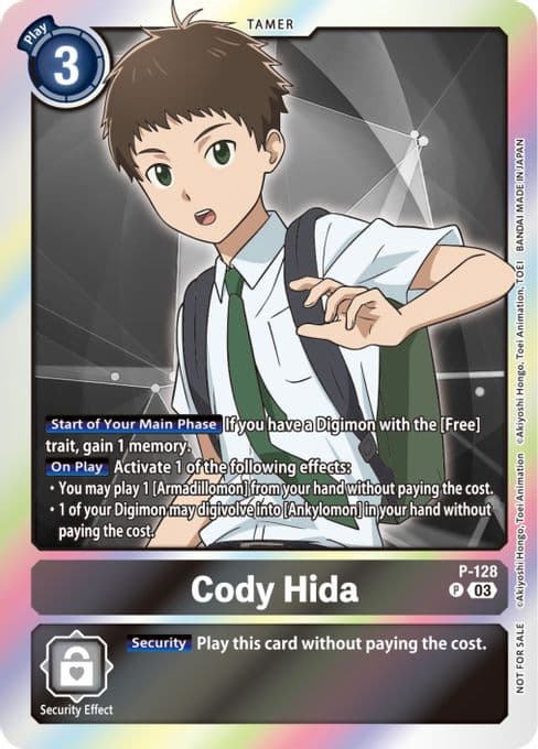 Cody Hida - P-128 (Tamer Party Pack -The Beginning- Ver. 2.0)