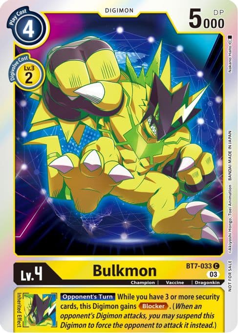 Bulkmon (Official Tournament Pack Vol.11)