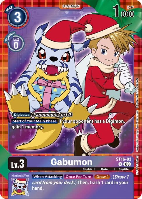 Gabumon (Winter Holiday 2023)
