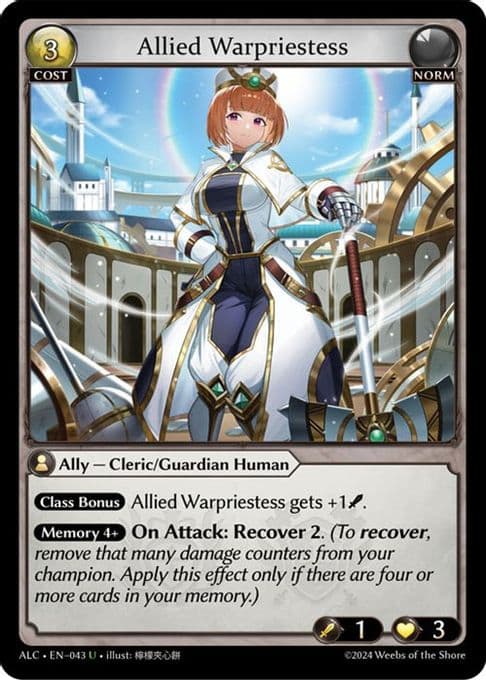 Allied Warpriestess