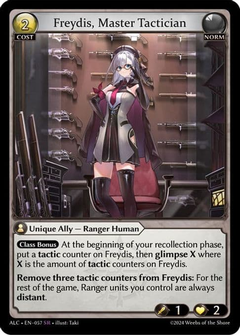 Freydis, Master Tactician
