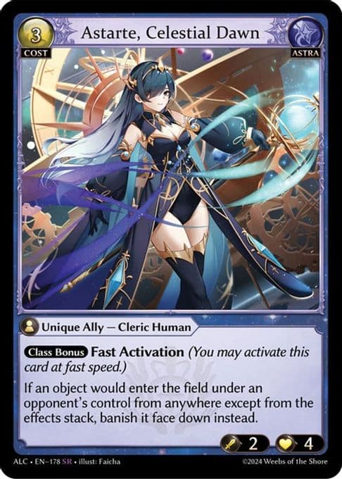 Astarte, Celestial Dawn