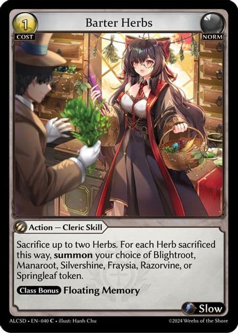 Barter Herbs