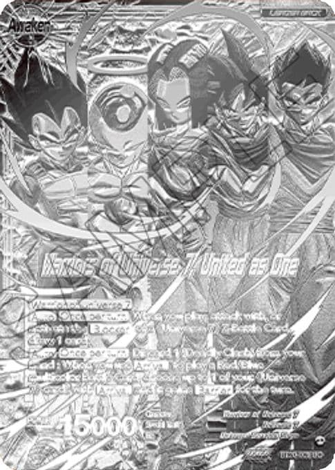 Android 17 // Warriors of Universe 7, United as One (2023 Championship Finals Top 16) (Silver Metal Foil)