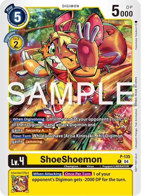 ShoeShoemon (Digimon Liberator Promotion Pack)