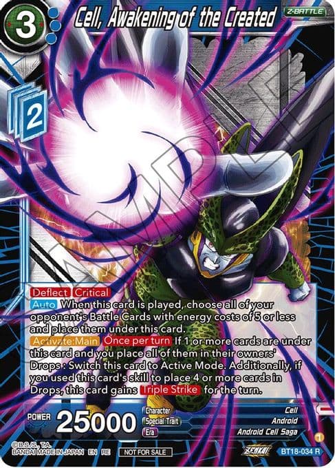 Cell, Awakening of the Created (2023 Championship Finals Zenkai Premium Pack)