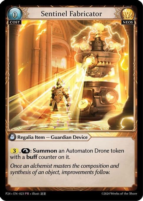Sentinel Fabricator