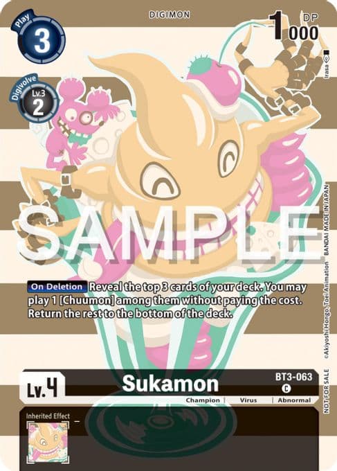 Sukamon (Digimon Illustration Competition Pack 2023)