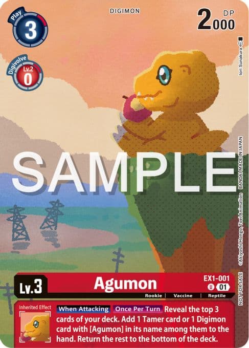Agumon (Digimon Illustration Competition Pack 2023)