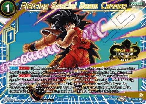 Piercing Special Beam Cannon (2023 World Championship Z-Extra Card Set)